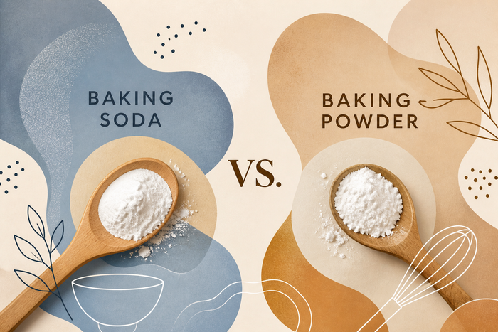 Baking Soda vs Baking Powder: Differences, History & When to Use Each