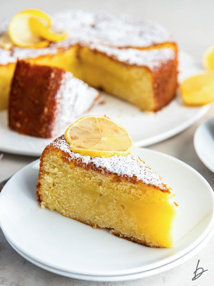 Sourdough Olive Oil Lemon Cake